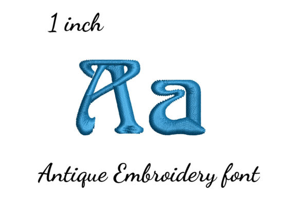 A Font Antique Letter A: Embroidery Seller Review