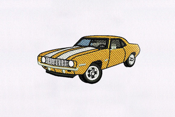 Camaro Car Embroidery Design Review for Boutique Sweatshirts
