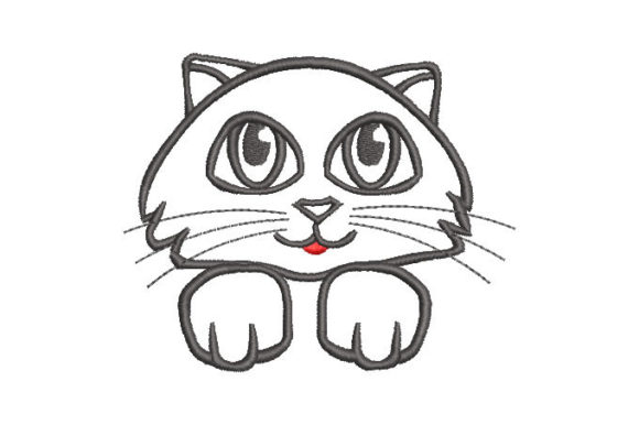 Children s Cat Face Embroidery Design: A Designer’s Take
