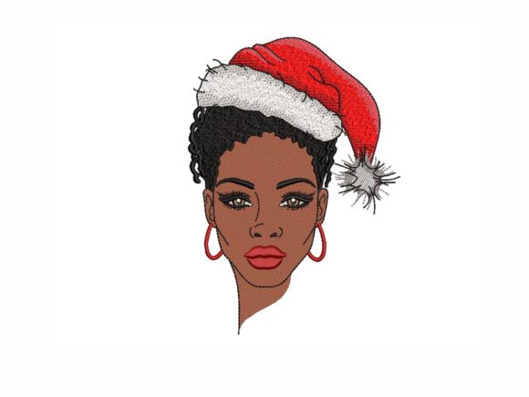 Christmas Black Woman: An Embroiderer’s Sweatshirt Review