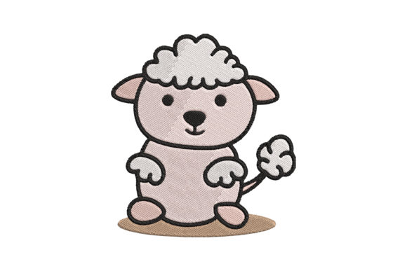Cute Animal Sheep Cartoon: Honest Embroidery Review