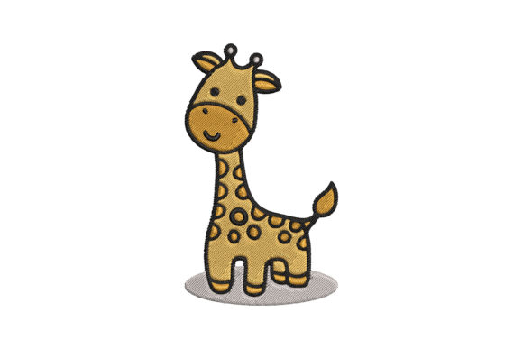 Cute Cartoon Giraffe Animal Embroidery Review