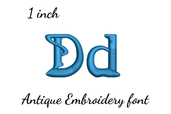 D Font Antique Review for Boutique Sweatshirt Projects