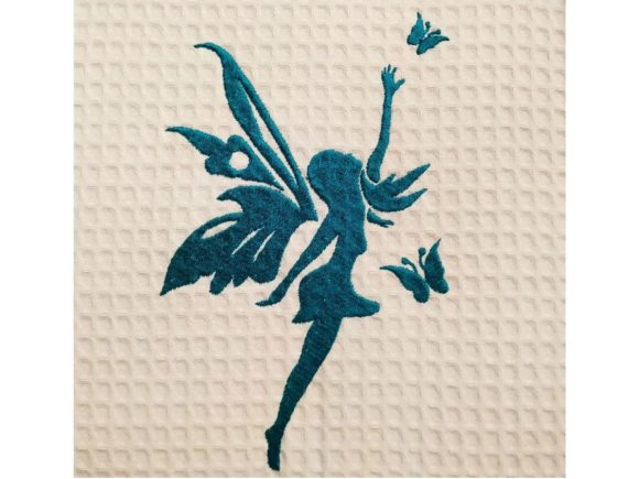 Fairy with Butterflies: A Designer’s Review for Seasonal Embroidery