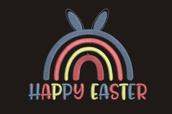 Happy Easter Rainbow: Embroidery Design Review