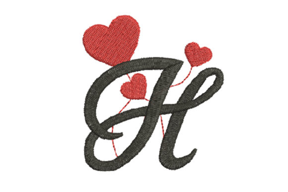 Heart Alphabet Letter H: A Romantic Embroidery Review