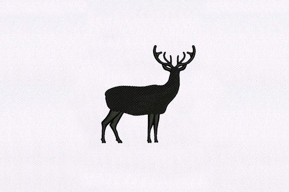 Lonely Deer Embroidery Design for Branded Merch Review