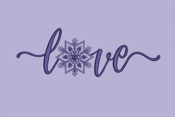Love with Snowflake: A Designer's Holiday Embroidery Review