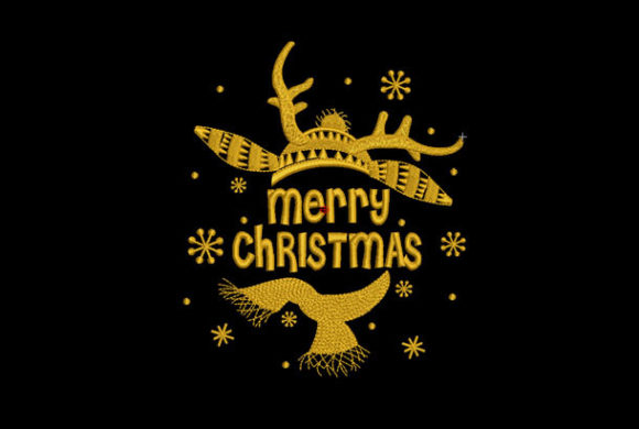 Merry Christmas Golden – Embroidery Design Review