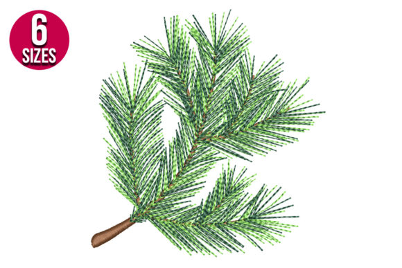 Pine Branch: A Cozy Embroidery Design Review