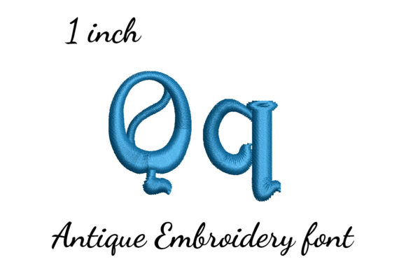 Q Font Antique: Embroidery Designer’s Review for Small Business Merch