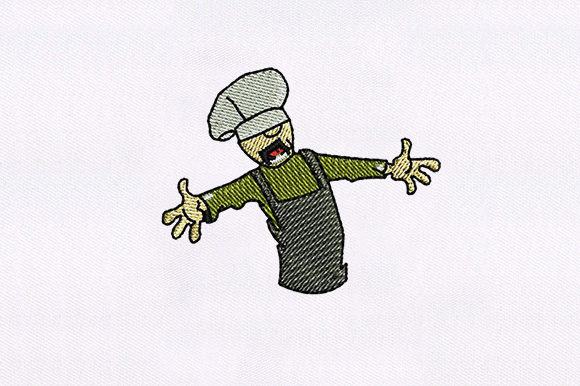Reviewing the Chef Embroidery Design for Boutique Apparel