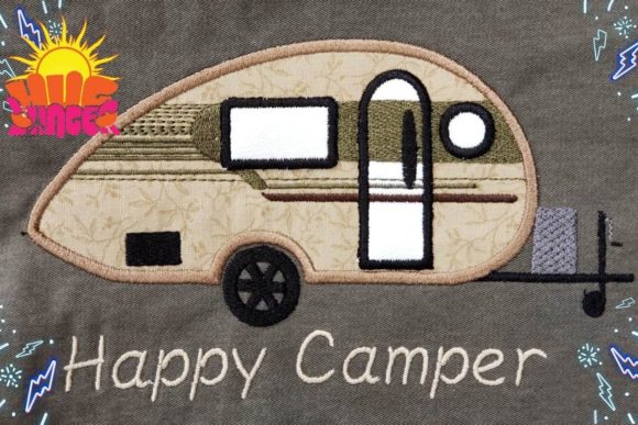 Teardrop Camper Embroidery Design Review for Handmade Gifts
