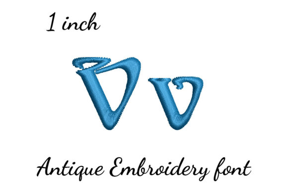 V Font Antique Embroidery: A Seller’s Review